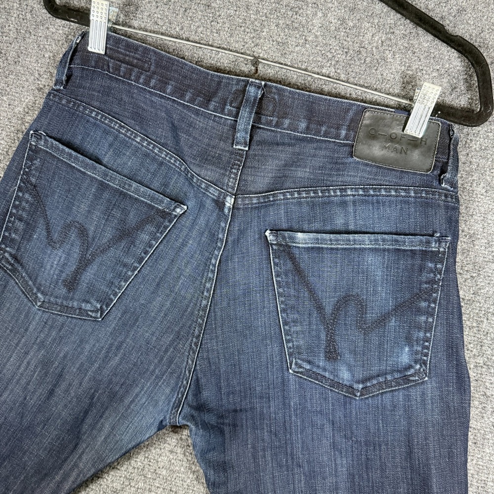 Citizens of Humanity Core Dark Wash Blue Jeans Stretch Denim Mens Size 32x32 - Picture 5 of 11